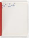 RUSCHA, EDWARD. A select group of 12 artist photo books,